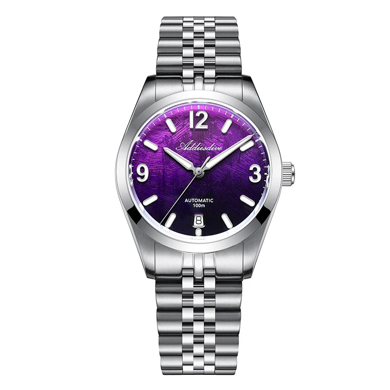 Herren-Automatikuhr mit Jubilee-Armband und Saphirglas
