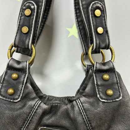 Damen-Hobo-Tasche aus Leder im Retro-Distressed Stil mit viel Stauraum und mehrfachen Innenfächern