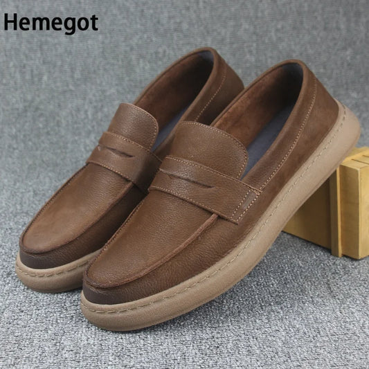 Elegante Herren-Loafer mit dicker Sohle – stilvoll & komfortabel
