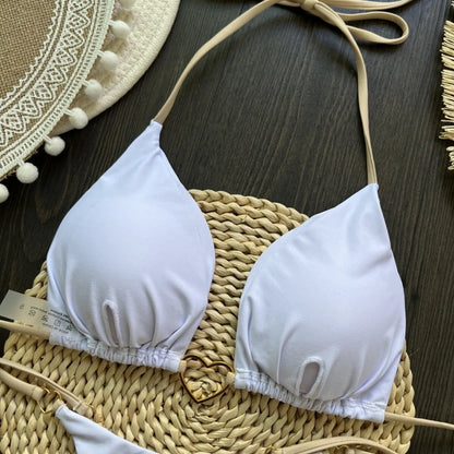 Sexy Push-Up-Bikini-Set für Damen – Brasilianischer Stil für Strand und Pool