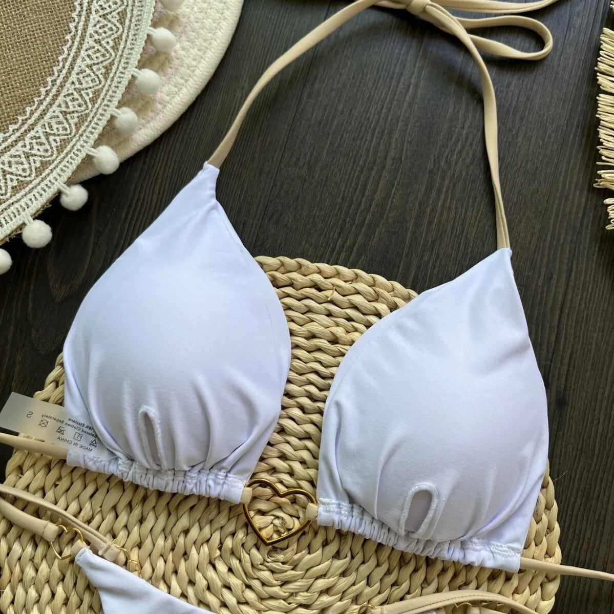 Sexy Push-Up-Bikini-Set für Damen mit brasilianischem Schnitt – ideal für Strand und Pool