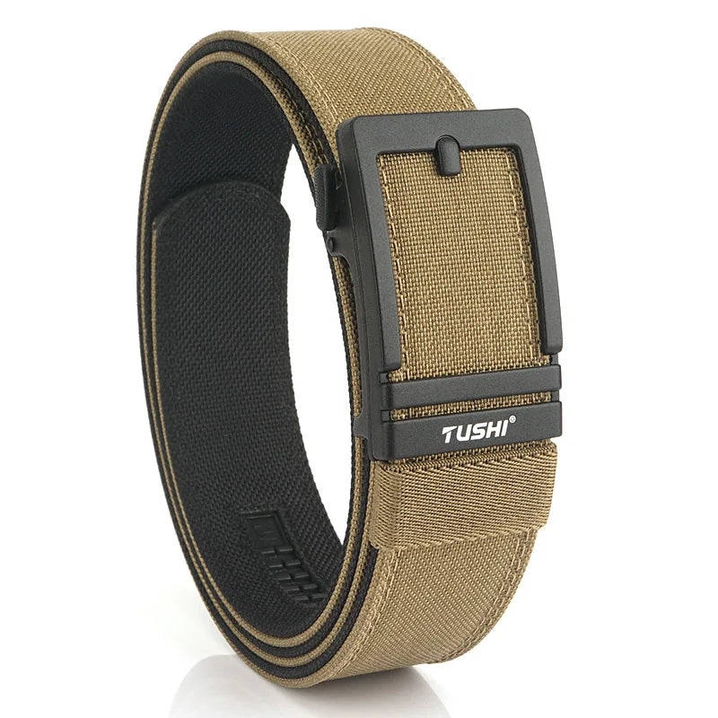 Unisex-Taktischer Gürtel aus 1100D Nylon mit Zinklegierung-Schnalle und Schnellverschluss 3,8 cm Breite