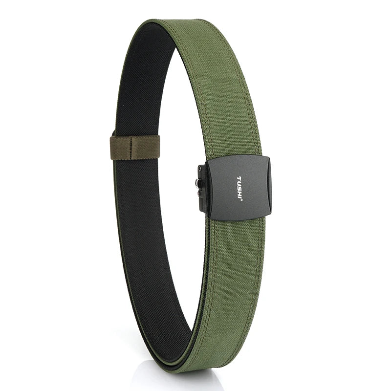 VATLY Hunting Tactical Gürtel Herren Nylon Automatik-Schnalle Jagd