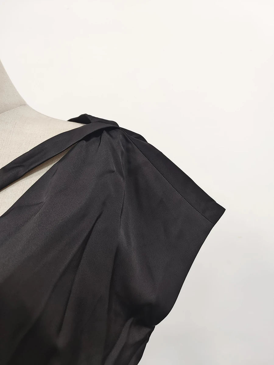 Colorblock-Blazer mit Spitzenbesatz und V-Ausschnitt – figurbetont und langärmelig für Damen