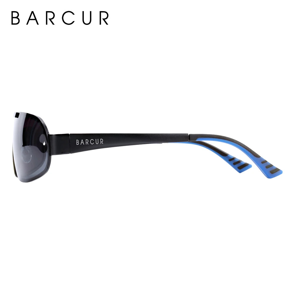 Sonnenbrille Pilot Al-Mg schmal polarisiert UV400 Sport Herren