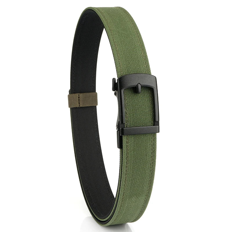 VATLY EDC Casual Gürtel Herren Nylon Rigid Military Automatik-Schnalle