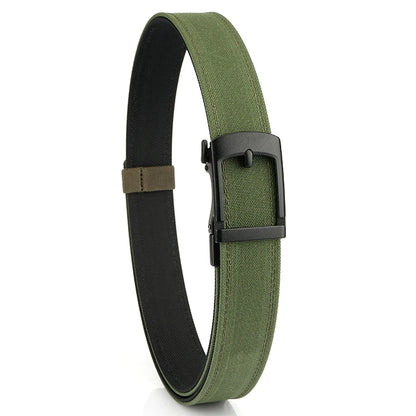 VATLY EDC Casual Gürtel Herren Nylon Rigid Military Automatik-Schnalle