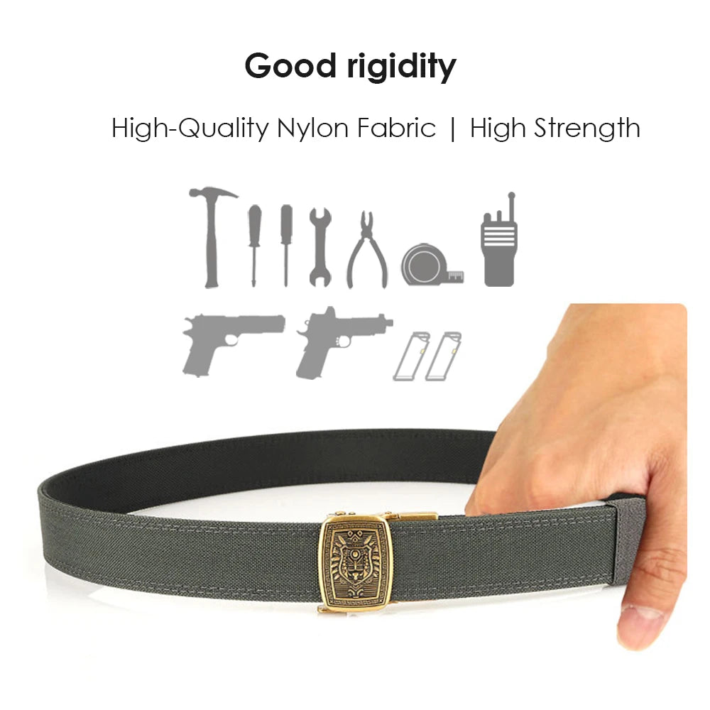 VATLY Retro Rigid Tactical Gürtel Herren Nylon Schnellverschluss Duty Hose