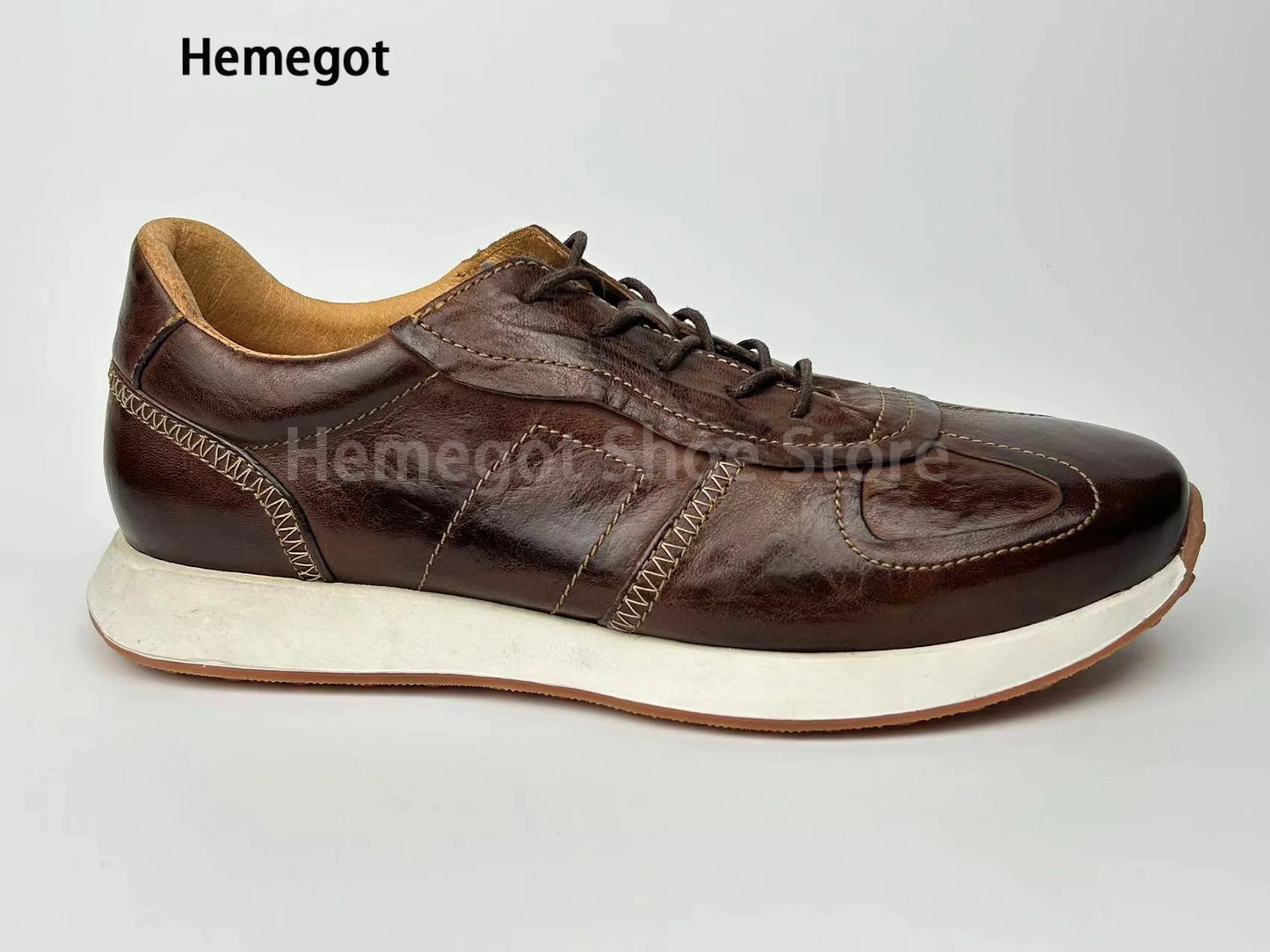 Thick-Soled Sneakers Men's Height Increasing Lace-Up Board Shoes Breathable Sports Shoes Males Outdoor Casual Shoes Men Shoes