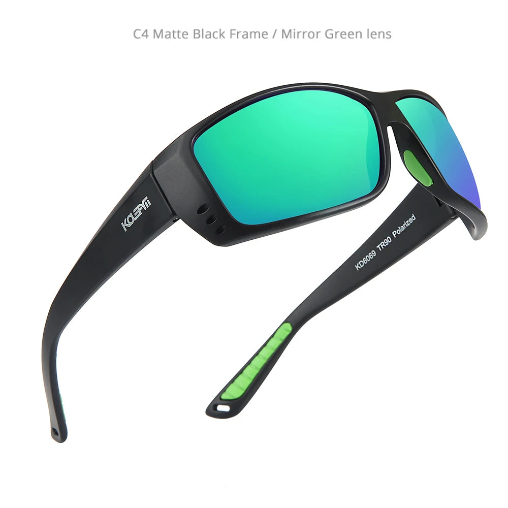 Sonnenbrille Sport TR90 polarisiert UV400 Belüftung leicht Herren