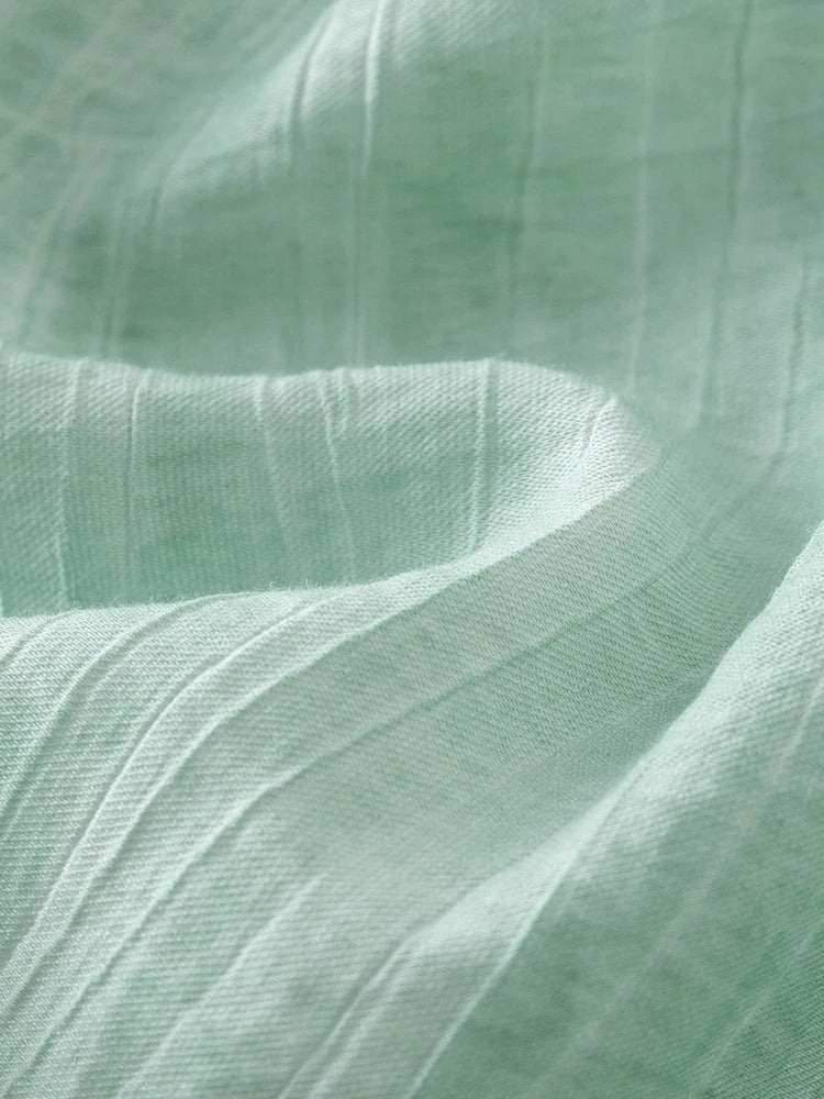 Leichtes, lockeres Kurzarmshirt in Übergröße – weiches, dünnes Design für den Sommer in Blau