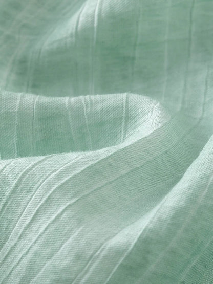 Leichtes, lockeres Kurzarmshirt in Übergröße – weiches, dünnes Design für den Sommer in Blau