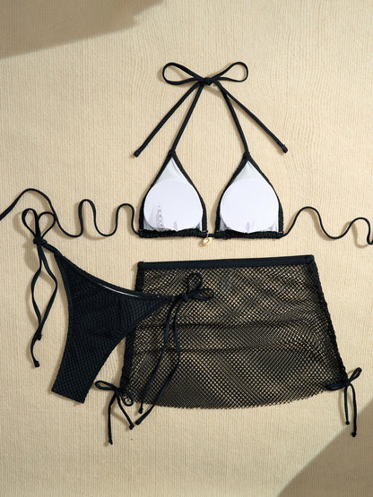 Sexy Bikini-Set mit Push-up und hoher Taille – Perfekt für Strand und Pool