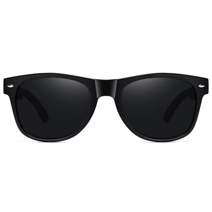 Sonnenbrille Holz Walnuss polarisiert UV-Schutz Herren Damen Natur