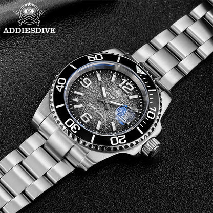 Herren-Taucheruhr 41 mm mit BGW9-Leuchtmasse und 20 Bar