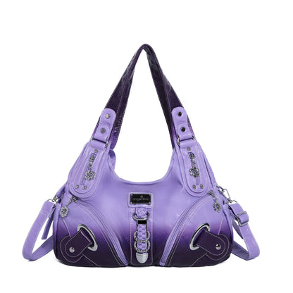 Damen-Handtasche Tie-Dye Muster und weiches Obermaterial Alltagsbegleiter für Alltag und Freizeit