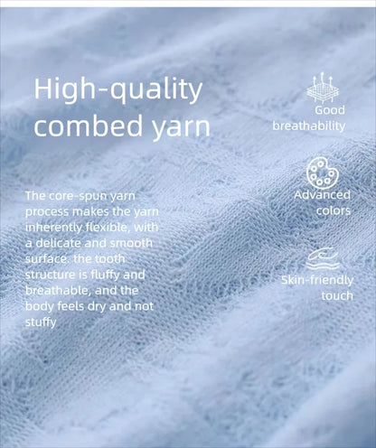 Damen-Rundhalspullover ärmellos Jacquard locker kurz Viskose Sommer