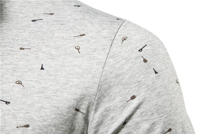 AIOPESON Casual Gedruckt Polo-Shirts Männer Slim Fit Stehkragen Baumwolle männer T-Shirt Neue Sommer Hohe Qualität Klassische Männer kleidung