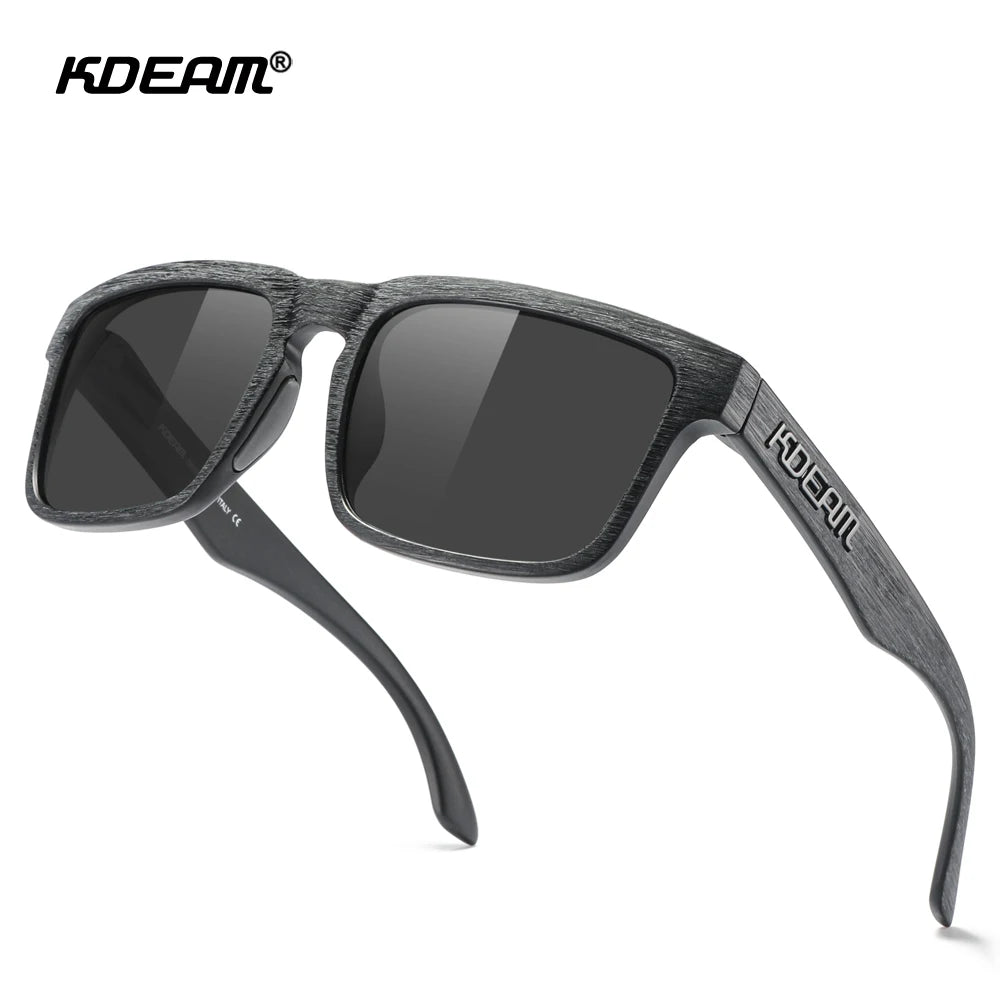 Sonnenbrille Outdoor polarisiert Farbverlauf winddicht Standardgröße Unisex