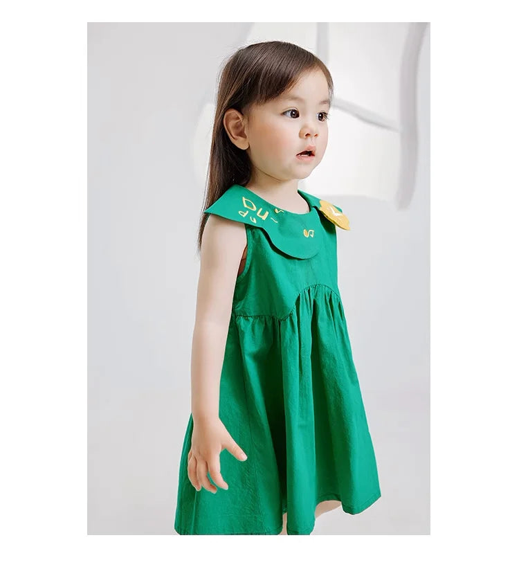 Luftiges Kinder-Sommerkleid mit lila Farbverlauf und Tüllrock – ideal für Hochzeiten und Partys