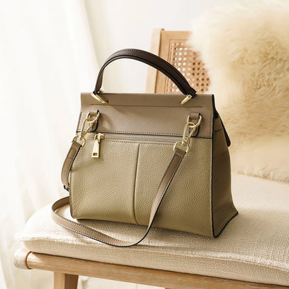 Office Damen Handtasche aus Kuhleder
