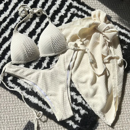 Sexy Push-Up-Bikini-Set für Damen – Brasilianischer Stil für Strand und Pool