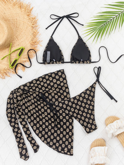 Sexy Net-Bikini-Set mit Push-up-Effekt – Brasilianischer Stil für Strand und Pool