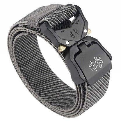 Unisex-Gürtel Schnellverschluss aus Nylon Elastisch 3,8 cm Breite Robuste Verarbeitung Alltagstauglich