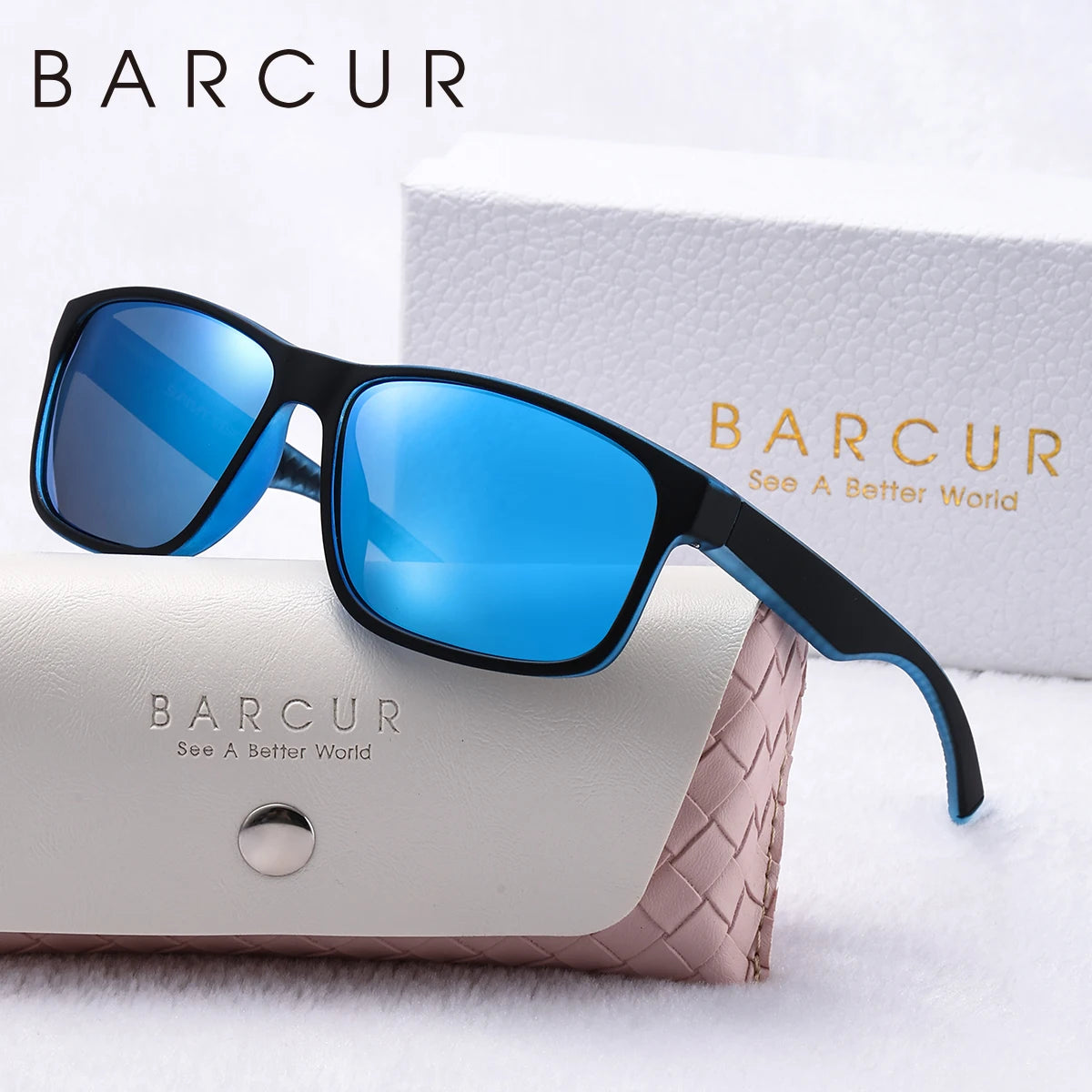 Sonnenbrille Sport leicht TAC UV400 polarisiert ästhetisch Geschenk