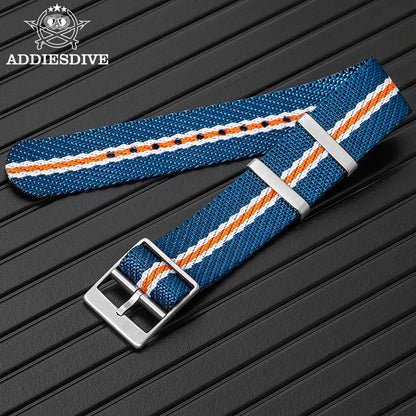 Uhrenarmband aus Nylon 20 mm – Universal-Ersatzband fuer Taucheruhren