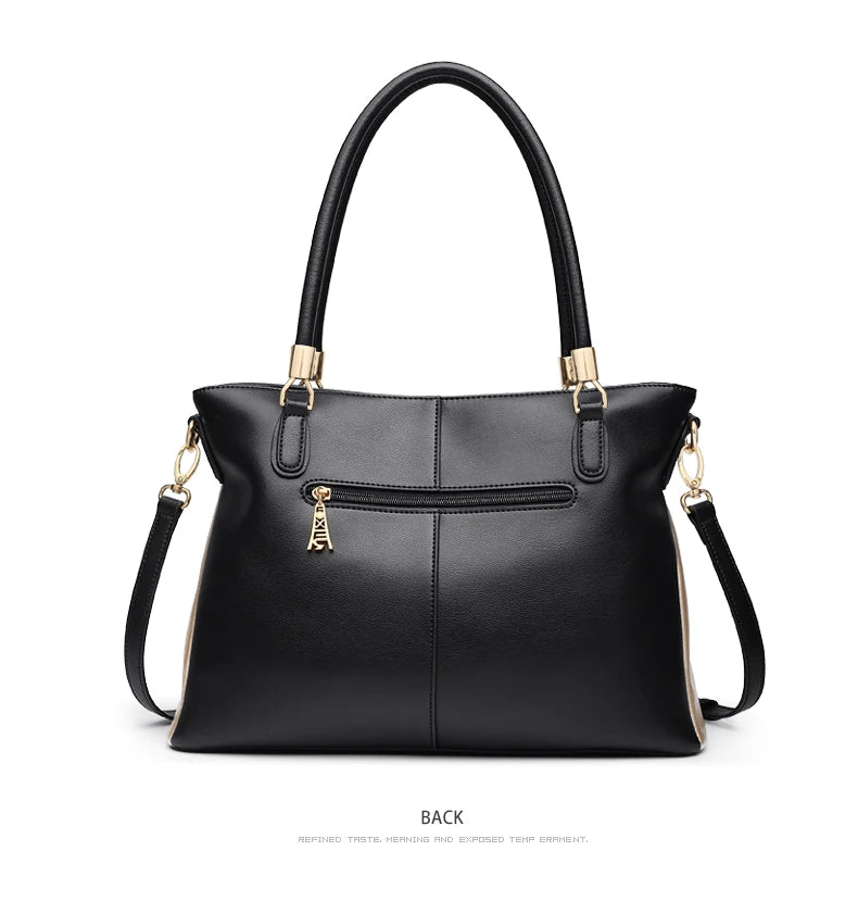 Damen Schultertasche aus Rindleder Crossbody-Tasche Luxuriöse Handtasche