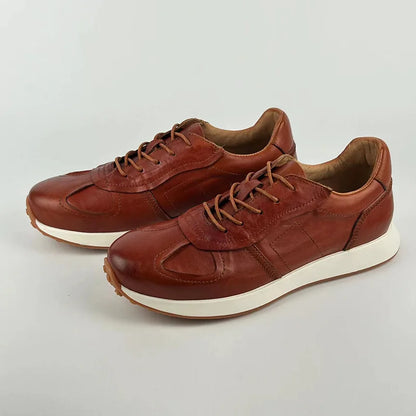 Thick-Soled Sneakers Men's Height Increasing Lace-Up Board Shoes Breathable Sports Shoes Males Outdoor Casual Shoes Men Shoes