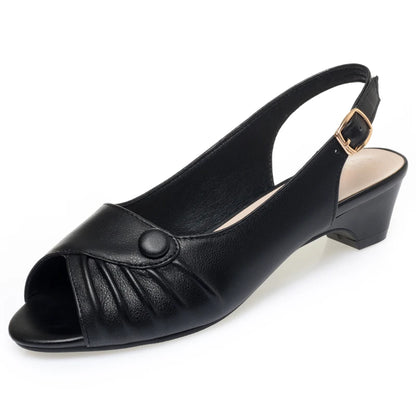 Damen Sandalen Fischmaul Rutschfest Hohl
