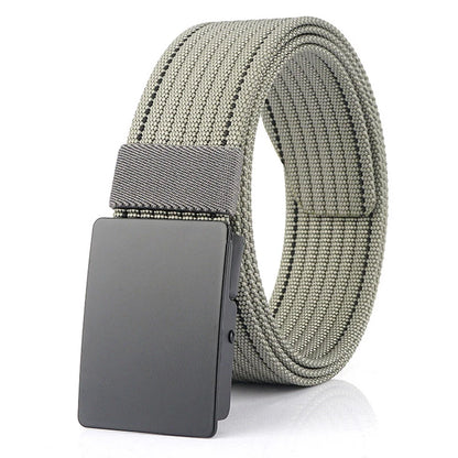 Unisex Gürtel aus Nylon mit Metall-Schnalle im taktischen Militärstil, Breite 3,8 cm