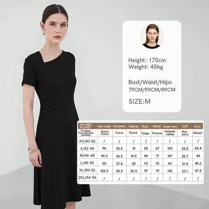Elegantes Midikleid Für Damen Mit Raffung Und V-Ausschnitt