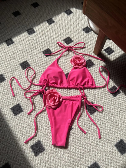 Sexy Bikini-Set für Damen mit Push-up-Effekt – ideal für Strand und Pool