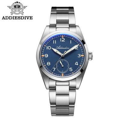 36mm Herren Vintage-Quarzuhr K1 Mineralglas 100m wasserdicht BGW9 C3 Minimalist
