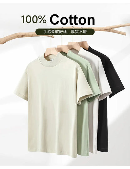 Herren T-Shirt aus 100 Prozent Baumwolle im lässigen Oversize-Stil