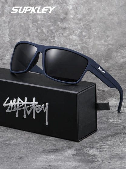 Sonnenbrille Sport Boxy UV400 polarisiert Fahren Wandern trendig