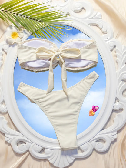 Floral-Sexy-Bikini-Set für Damen – Brasilianischer Badeanzug für Strand und Pool