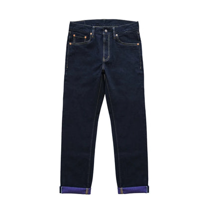 Herren Jeans im Vintage-Stil mit doppelseitiger Färbung und Kanten