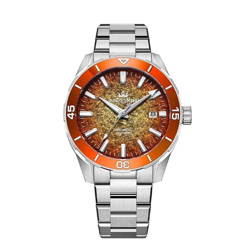 Herren-Taucheruhr mit Miyota-9015-Automatikwerk und Saphirglas