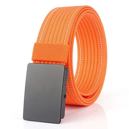 Unisex Gürtel aus Nylon mit Metall-Schnalle im taktischen Militärstil, Breite 3,8 cm
