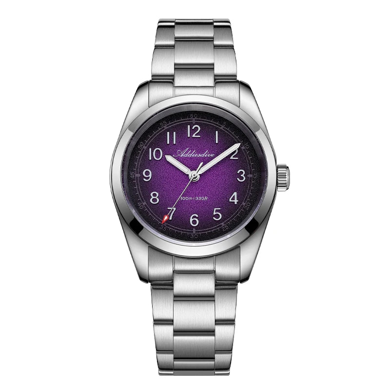 Herren-Quarzuhr 36 mm mit Saphirglas und BGW9-Leuchtmasse