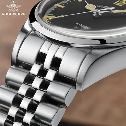 Herren-Automatikuhr mit Jubilee-Armband und Kalenderanzeige