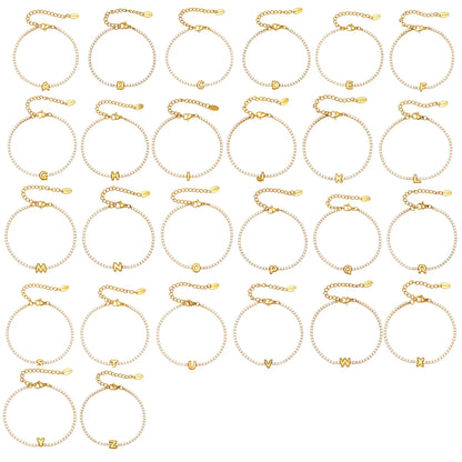 Damen-Armband mit Initialen-Buchstabe