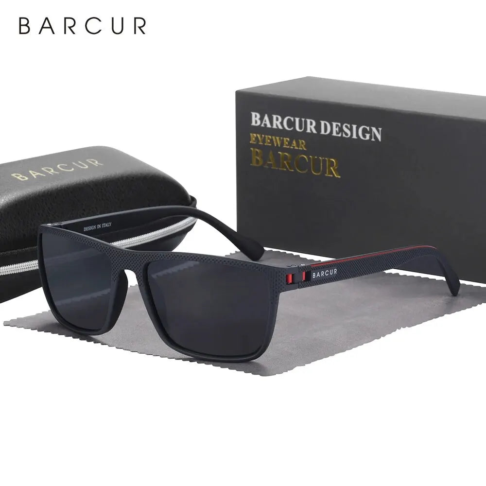 Sonnenbrille TR90 Sport polarisiert leicht UV400 Herren Damen A