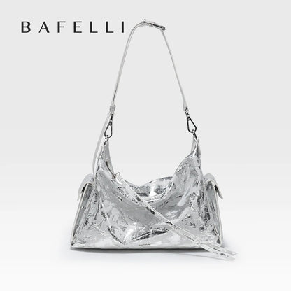 Praktische Echtledertasche Leichte Schultertasche Für Damen