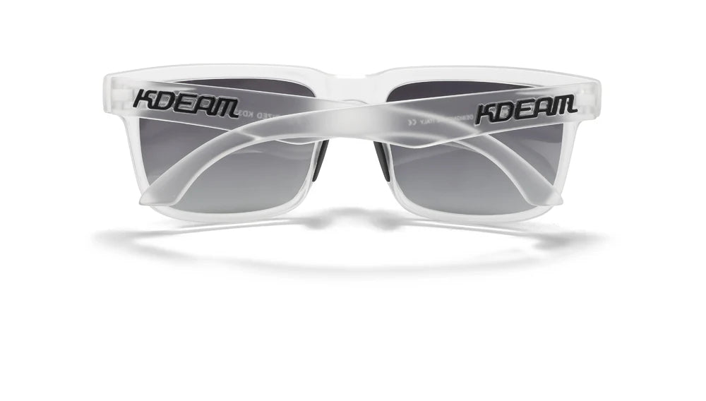Sonnenbrille quadratisch polarisiert Reißverschlussetui 30 Farben Unisex