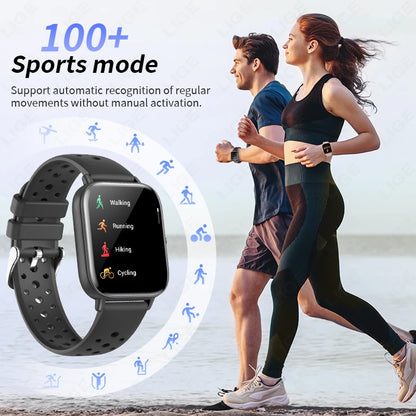 LIGE Neue Smartwatch 2025, kabellose Anrufe, Smartwatch, Bluetooth, für Männer und Frauen, Smartwatches, Sport-Fitness-Armband, individuelles Zifferblatt